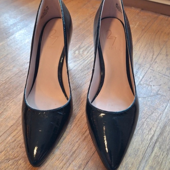 Naturalizer Shoes - Naturalizer Black Patent Pointed-Toe Pumps